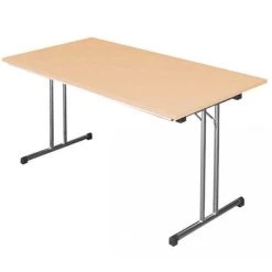 Lullmann Klapptisch Besprechungstisch Kantinentisch Verkaufstisch Schreibtisch 180 X 80 Cm RAL 7035 Lichtgrau -Konftel Geschäft 0103f3d4 72c4 46cd 9a97 9693313fd715 2