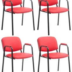 CLP 4er Set Besucherstühle Ken PRO Stoff Grau -Konftel Geschäft 0158f2b8 ca0c 4055 9e39 3eb089c4c338 4 scaled