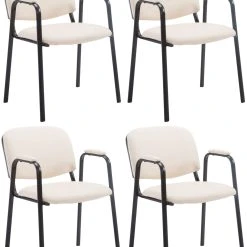 CLP 4er Set Besucherstühle Ken PRO Kunstleder Schwarz 12 CLP 4er Set Besucherstühle Ken PRO Kunstleder Schwarz -Konftel Geschäft 11a9f581 4833 4787 bc44 7da4487c955b 1 scaled