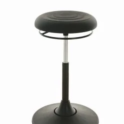 PROREGAL Multibeweglicher Drehhocker Atlanta| Kunstleder Sattelsitz | Schwarz -Konftel Geschäft 14250068 daa0 4485 a744 933e2a193c6d 2