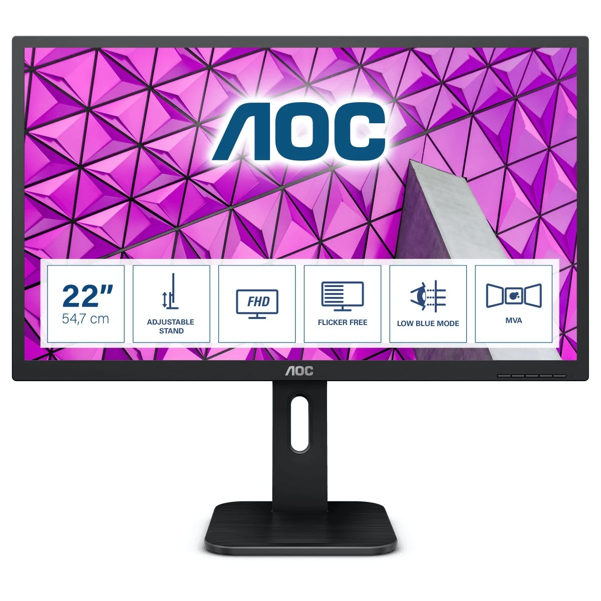 Null AOC 01 Series I1601FWUX Computerbildschirm 39,6 Cm (15.6 Zoll) 1920 X 1080 Pixel Full HD LED Schwarz 6 Null AOC 01 Series I1601FWUX Computerbildschirm 39,6 Cm (15.6 Zoll) 1920 X 1080 Pixel Full HD LED Schwarz – Bild 4