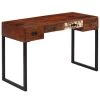 VidaXL Schreibtisch Massivholz Und Echtleder 117x50x76 Cm 2 VidaXL Schreibtisch Massivholz Und Echtleder 117x50x76 Cm -Konftel Geschäft 16f207f2 e5ff 4599 b3bb b984a58b4363 5