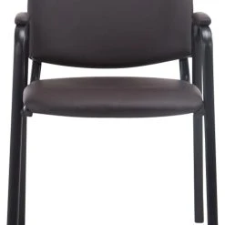 CLP 4er Set Besucherstühle Ken PRO Kunstleder Braun -Konftel Geschäft 1b473d2e cc38 4599 a78d 7690a8ade3c0