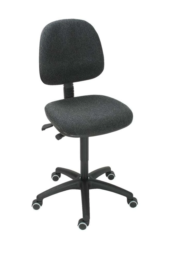 PROREGAL Arbeitsstuhl Arlington Mit Asynchron-Mechanik | Rollen | Polster Anthrazit 7 PROREGAL Arbeitsstuhl Arlington Mit Asynchron-Mechanik | Rollen | Polster Anthrazit – Bild 5