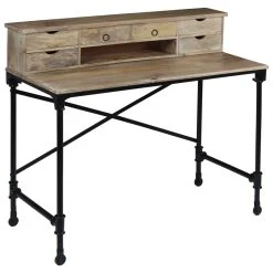 VidaXL Schreibtisch 110 X 50 X 90 Cm Akazienholz Massiv -Konftel Geschäft 1ef24dc9 caf3 4290 bad5 883027b53201
