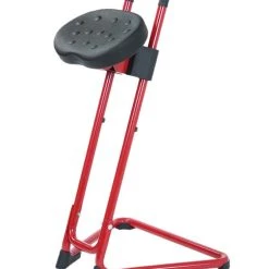 PROREGAL Stehhilfe San Diego Mit Edelstahlrohrgestell | PU-Sitz Schwarz | Gestell: Edelstahl -Konftel Geschäft 1f0a52d4 2a98 4f5e b1ba 0401fbdaab2c 2