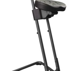 PROREGAL Stehhilfe Austin | PU-Sitz Mit Verlängerter Rückenstütze | Ohne Fußring | Aluminium-Fußkreuz Mit Verchromter Gasfeder -Konftel Geschäft 21153e7f 9957 41a4 8928 3d88c85f93c8 6