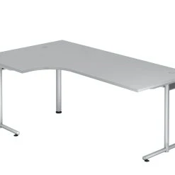Lullmann Freiformtisch New York - 720 X 2000 X 1200/800 Mm - C-Fuß Design - Weißaluminium/weiß 110561 -Konftel Geschäft 234485eb 9293 49af 9c19 652b80fb6d58 scaled