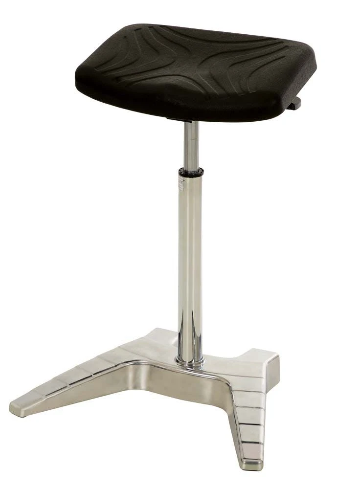 PROREGAL Stabile Stehhilfe Phoenix | PU-Komfort-Sitz | Schwarz | Mit Fußstütze 4 PROREGAL Stabile Stehhilfe Phoenix | PU-Komfort-Sitz | Schwarz | Mit Fußstütze – Bild 2