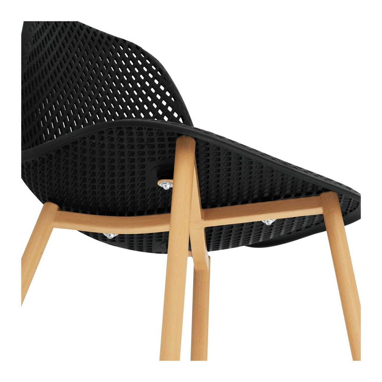 Null Fromm & Starck Stuhl - 4er Set - Bis 150 Kg - Sitzfläche 52 X 46,5 Cm - Schwarz 9 Null Fromm & Starck Stuhl - 4er Set - Bis 150 Kg - Sitzfläche 52 X 46,5 Cm - Schwarz – Bild 7