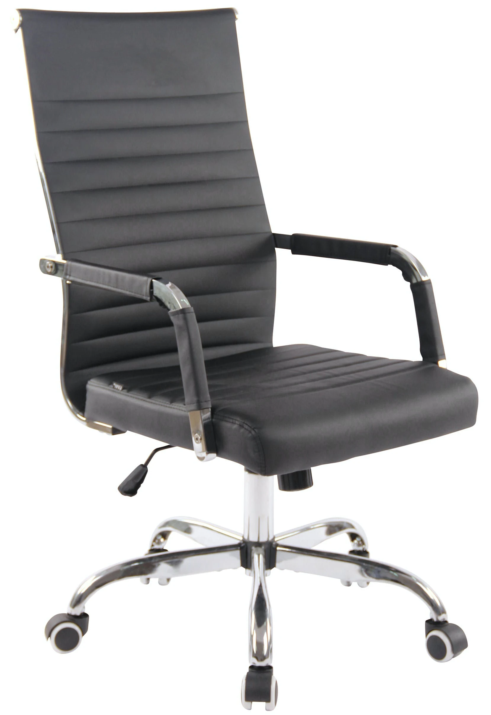 CLP Bürostuhl Amadora Kunstleder Grau 4 CLP Bürostuhl Amadora Kunstleder Grau – Bild 2