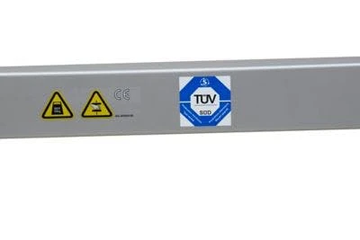 PROREGAL Elektrisch Höhenverstellbarer Schreibtisch Elk | HxBxT 63-128x140x80 Cm | Silber-Weiß 9 PROREGAL Elektrisch Höhenverstellbarer Schreibtisch Elk | HxBxT 63-128x140x80 Cm | Silber-Weiß – Bild 7