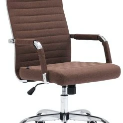 CLP Bürostuhl Amadora Stoff Braun
