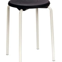 PROREGAL Stapelhocker Oakland | Holz-Buche | Gestell In Lichtgrau | Sitzhöhe: 50 Cm -Konftel Geschäft 33048dc9 8ff2 468e 82fc 024f19d67863