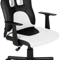CLP Kinder Bürostuhl Fun Schwarz/weiß