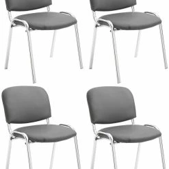 CLP 4er Set Stühle Ken C Kunstleder Orange -Konftel Geschäft 3c463f89 c4ad 4d92 a587 20aea9ba2c1b 4