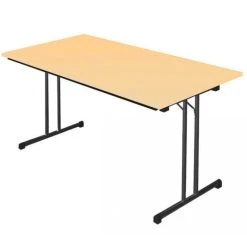Lullmann Klapptisch Besprechungstisch Kantinentisch Verkaufstisch Schreibtisch 140 X 70 Cm Gestell Chrom / Platte Buche-Dekor 350601 -Konftel Geschäft 3cf5e363 3d3c 4e83 bbe2 1073367f0e9b 4
