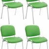CLP 4er Set Stühle Ken C Kunstleder Grün -Konftel Geschäft 417ae574 8dfb 423d 918d a3528d597c28 5