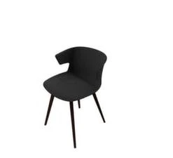 Null Holzschalenstuhl, 4-Fuß Rundrohr Verchromt, Sitzschale Buche, Rückenform Konisch/tailliert -Konftel Geschäft 436712ef 5fff 438d 90ee 15c746179fff 2