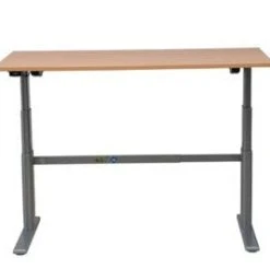 PROREGAL Elektrisch Höhenverstellbarer Schreibtisch Elk | HxBxT 63-128x140x80 Cm | Silber-Buche 11 PROREGAL Elektrisch Höhenverstellbarer Schreibtisch Elk | HxBxT 63-128x140x80 Cm | Silber-Buche -Konftel Geschäft 43ba567f 7c8b 4780 879a 50f581a91a33