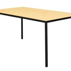 Lullmann Stahl-Schreibtisch Für Unterbaucontainer (310321/310331) 120x80cm Schwarz-Buche 310121 -Konftel Geschäft 43d06924 7628 4390 8759 6da6ce6e5653
