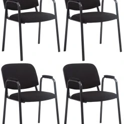 CLP 4er Set Besucherstühle Ken PRO Kunstleder Schwarz 13 CLP 4er Set Besucherstühle Ken PRO Kunstleder Schwarz -Konftel Geschäft 480b89cd 1b9b 4328 be37 5dddf4789c94