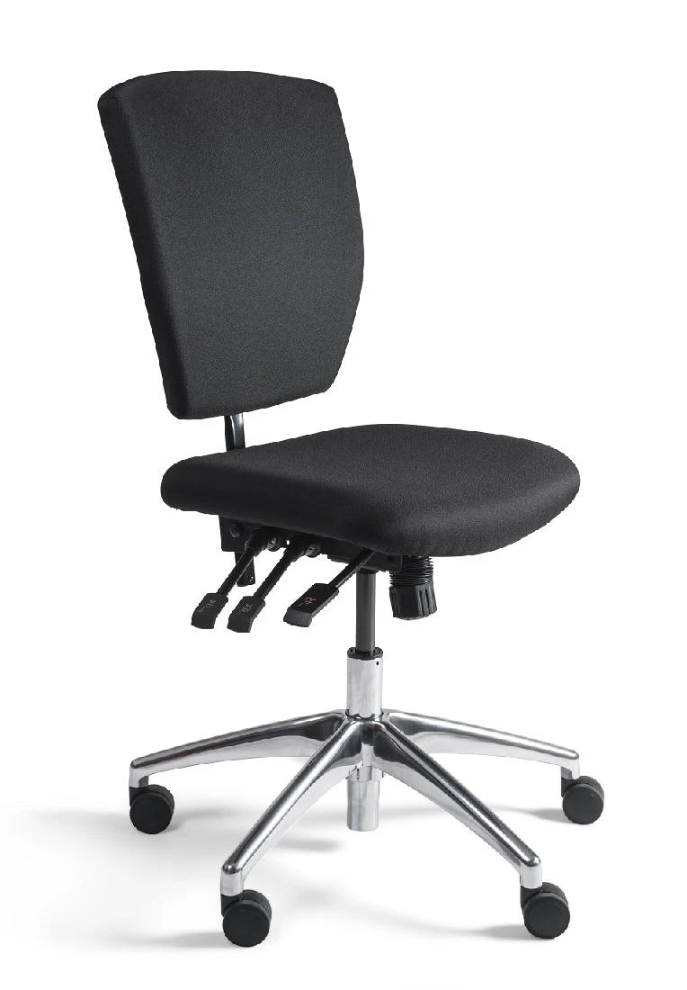 Lullmann Kassenstuhl Arbeitsstuhl Bürostuhl Büro Drehstuhl 910-1190 Mm Kunststofffußkreuz Netzrücken 6 Lullmann Kassenstuhl Arbeitsstuhl Bürostuhl Büro Drehstuhl 910-1190 Mm Kunststofffußkreuz Netzrücken – Bild 4