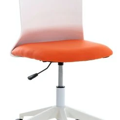 CLP Bürostuhl Apolda Kunstleder Orange