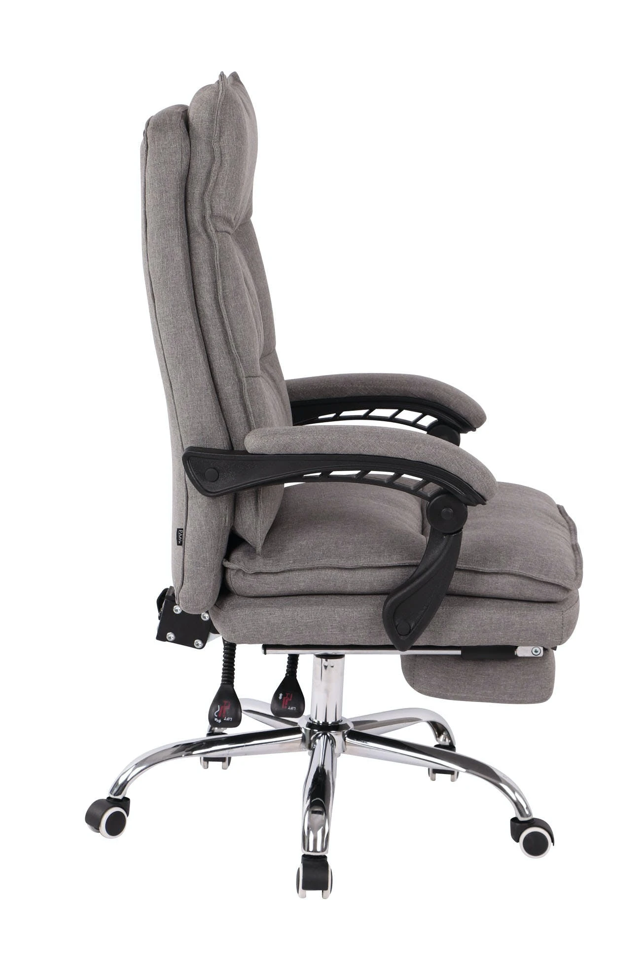 CLP Bürostuhl Power Stoff Grau 9 CLP Bürostuhl Power Stoff Grau – Bild 7