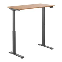 Null Schreibtisch Höhenverstellbar - 90 W - 730 - 1.233 Mm - Braun/grau -Konftel Geschäft 547e6f15 93d4 4e99 96c6 e49282165ba5