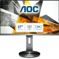 Null AOC Q27T1 Computerbildschirm 68,6 Cm (27 Zoll) 2560 X 1440 Pixel Quad HD LED Silber -Konftel Geschäft 5553fc01 106f 463b 8bb2 608653f67c50 2