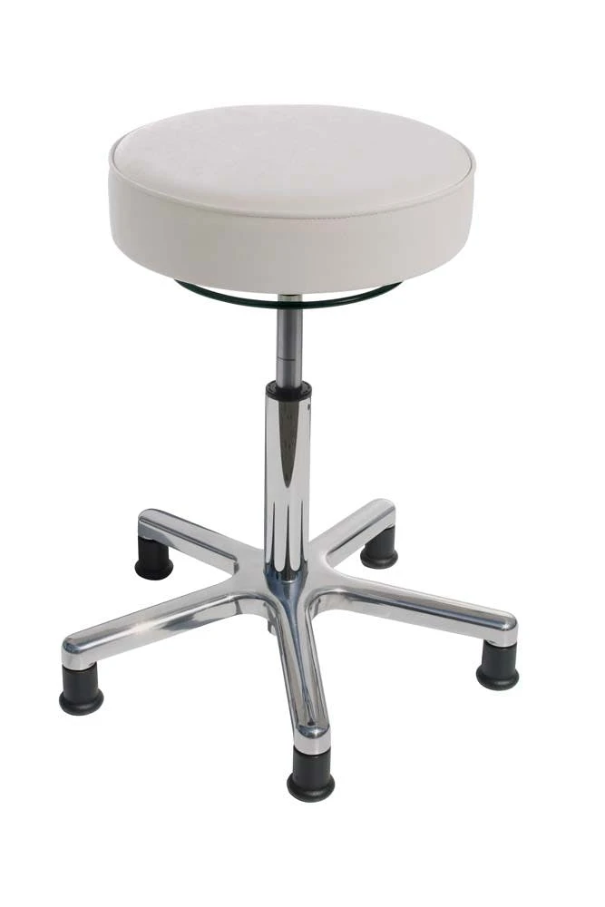 PROREGAL Klassischer Hocker Charlotte Mit Bodengleitern | Kunstlederpolsterung In Grün 6 PROREGAL Klassischer Hocker Charlotte Mit Bodengleitern | Kunstlederpolsterung In Grün – Bild 4