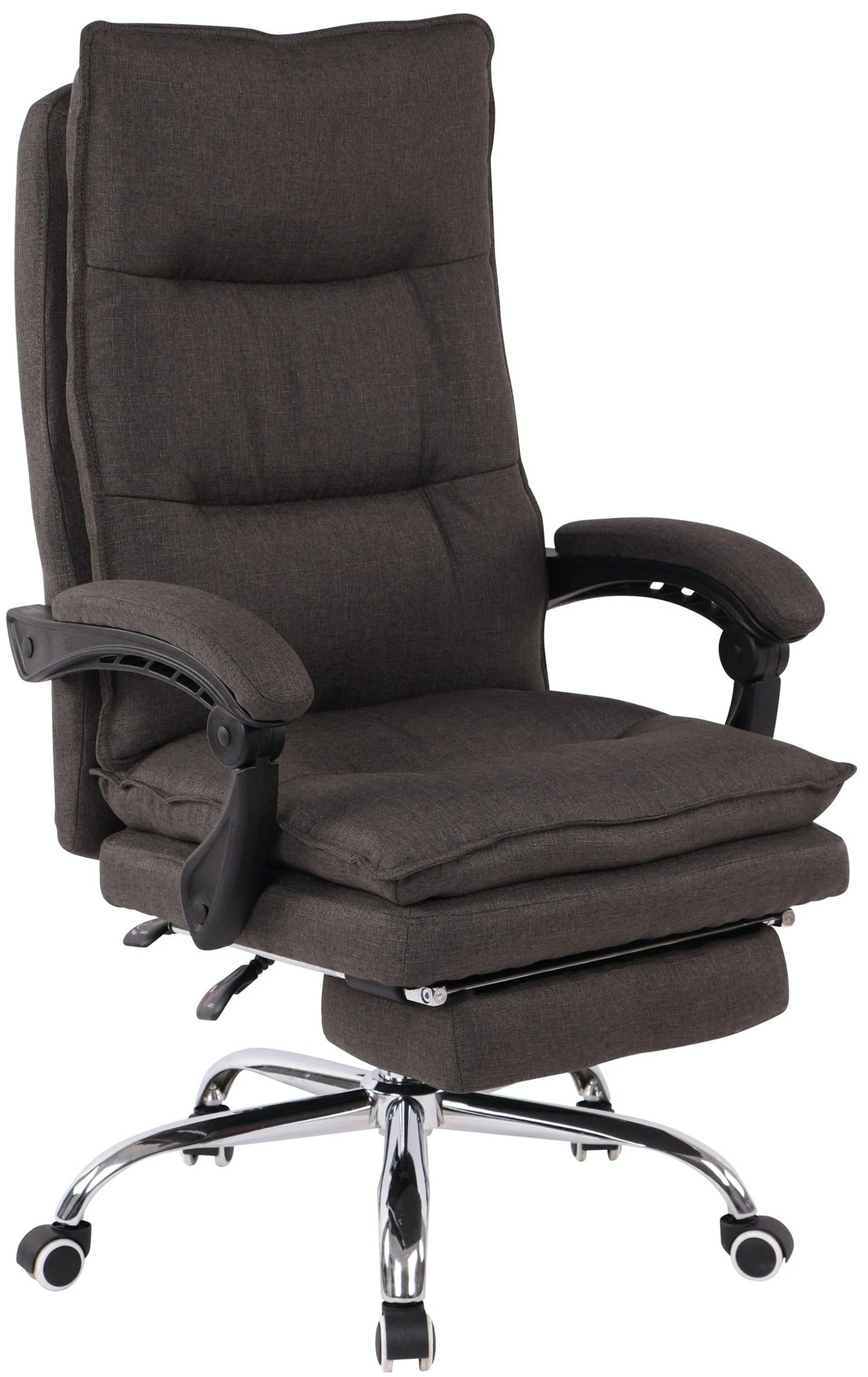 CLP Bürostuhl Power Stoff Grau 4 CLP Bürostuhl Power Stoff Grau – Bild 2