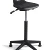 Lullmann Ergonomische Stehhilfe Stehsitz - 640-900 Mm - PU-Sitz - Kunststofffußkreuz 219027 -Konftel Geschäft 61446be6 9e00 4567 9149 35ea9c3aeb3e