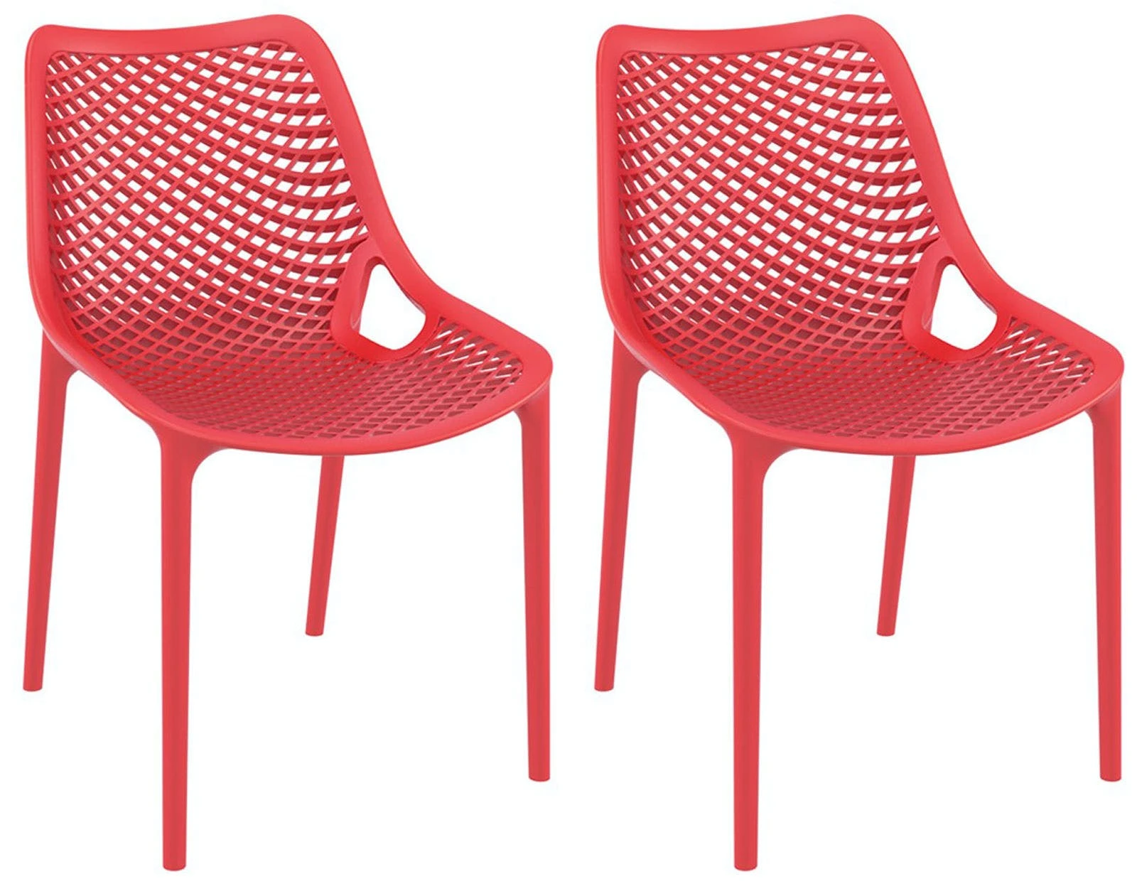 CLP 2er Set Stuhl Air Dunkelgrau 5 CLP 2er Set Stuhl Air Dunkelgrau – Bild 3