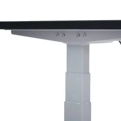 Null Schreibtisch HWC-D40, Computertisch, Elektrisch Höhenverstellbar 160x80cm 53kg ~ Schwarz, Grau -Konftel Geschäft 679aff87 c592 4fe2 bce4 b44566035635