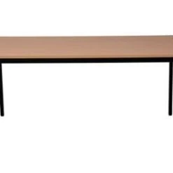 PROREGAL Bürotisch Wolf | Rechteckig | HxBxT 75x200x80 Cm | Schwarz-Buche -Konftel Geschäft 693d9661 1659 40b1 8285 00bb11bf8d3b 3