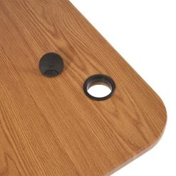 Null Schreibtisch HWC-D40, Computertisch, Elektrisch Höhenverstellbar 160x80cm 53kg ~ Braun Struktur, Weiß -Konftel Geschäft 6d42c645 3f24 4761 b771 d7260d059b6d