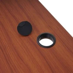 Null Schreibtisch HWC-D40, Computertisch, Elektrisch Höhenverstellbar 160x80cm 53kg ~ Natur, Grau -Konftel Geschäft 6e5690a2 eff7 4093 8584 7390b9ee80c8