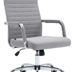 CLP Bürostuhl Amadora Stoff Grau