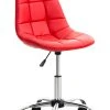 CLP Bürostuhl Emil Kunstleder Rot