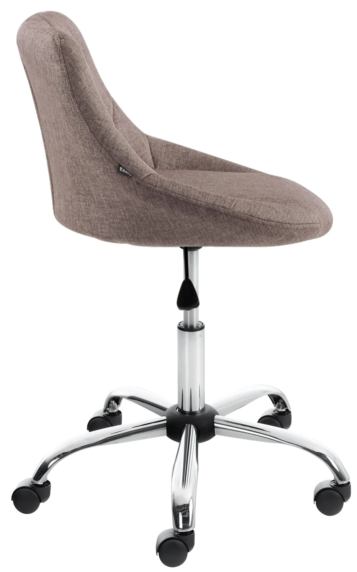 CLP Arbeitshocker Lazio Stoff Taupe 8 CLP Arbeitshocker Lazio Stoff Taupe – Bild 6