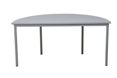 PROREGAL Bürotisch Wolf | Rund | HxBxT 75x100x100 Cm | Grau 7 PROREGAL Bürotisch Wolf | Rund | HxBxT 75x100x100 Cm | Grau – Bild 5