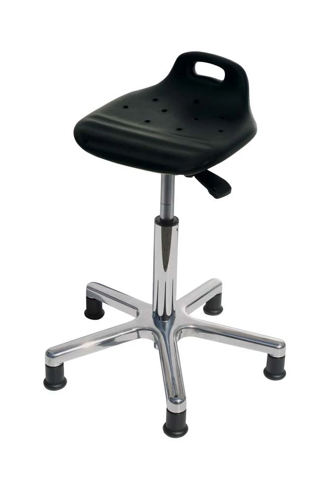 PROREGAL Stabile Stehhilfe Phoenix | PU-Komfort-Sitz | Schwarz | Mit Fußstütze 8 PROREGAL Stabile Stehhilfe Phoenix | PU-Komfort-Sitz | Schwarz | Mit Fußstütze – Bild 6