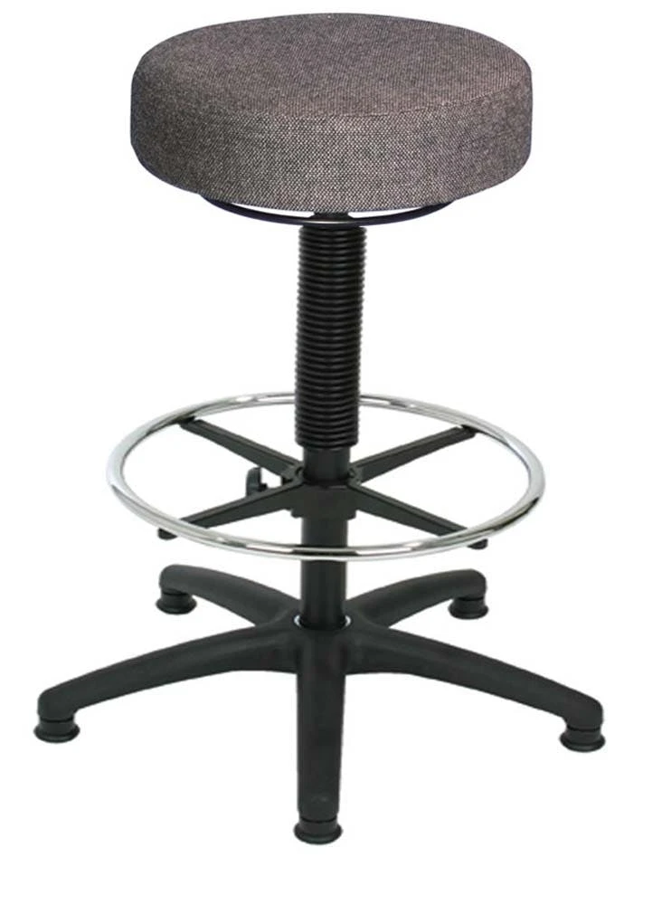 PROREGAL Arbeitsstuhl Arlington Mit Asynchron-Mechanik | Bodengleiter | Polster Anthrazit 8 PROREGAL Arbeitsstuhl Arlington Mit Asynchron-Mechanik | Bodengleiter | Polster Anthrazit – Bild 6