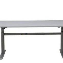 PROREGAL Elektrisch Höhenverstellbarer Schreibtisch Elk | HxBxT 63-128x180x80 Cm | Silber-Weiß -Konftel Geschäft 805243d6 6c91 49ed af05 b56131e988aa 5