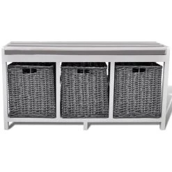 VIDAXL Schrank Sitzbank Truhenbank +Kissen+2 Schublade -Konftel Geschäft 84979b2a 6442 4ca9 9ded 89fd3131a23a