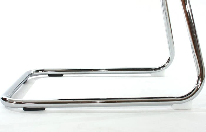 Null 2er-Set Konferenzstuhl Ancona, Besucherstuhl, Kunstleder ~ Grau 8 Null 2er-Set Konferenzstuhl Ancona, Besucherstuhl, Kunstleder ~ Grau – Bild 6