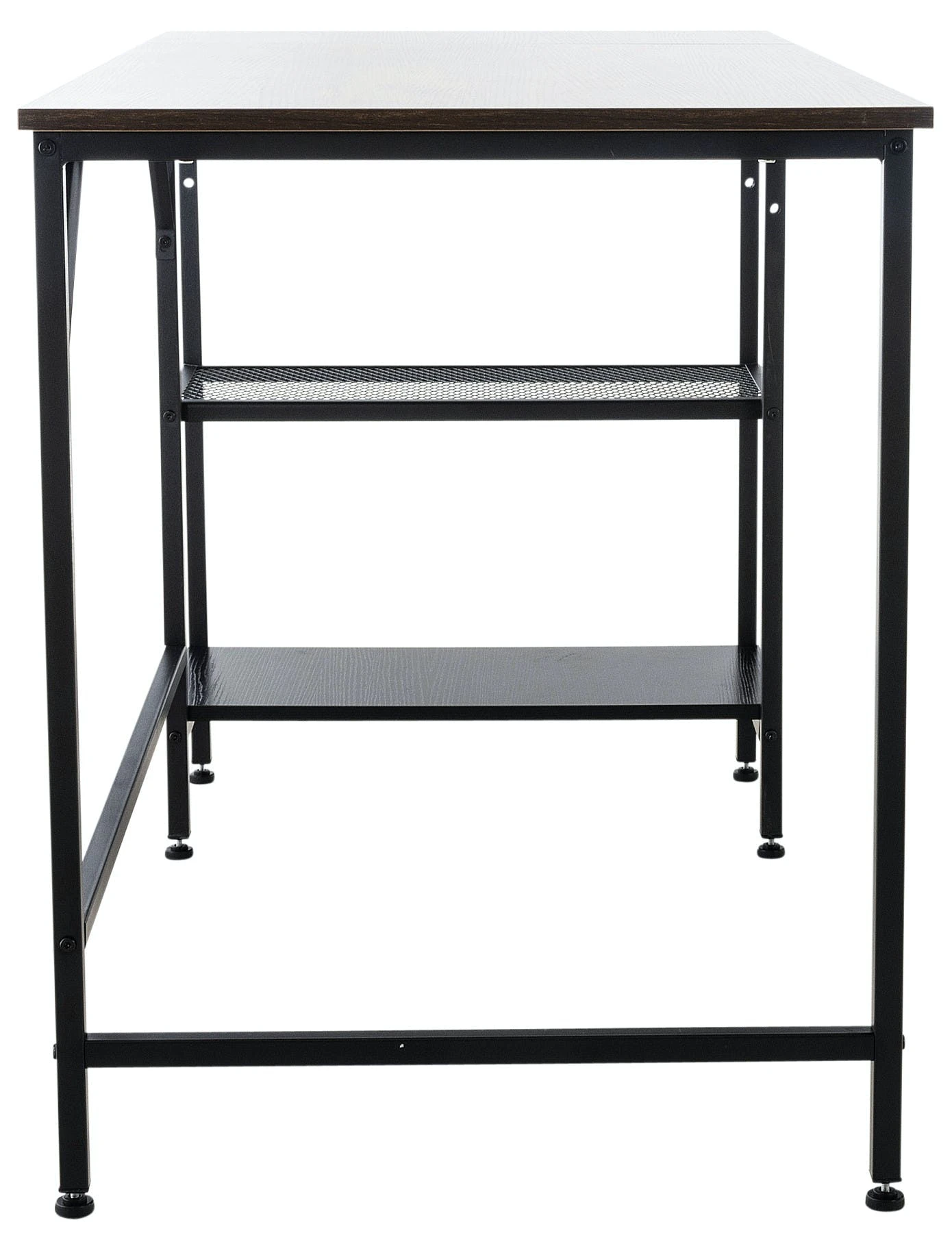 CLP Schreibtisch Oviedo Schwarz/braun 9 CLP Schreibtisch Oviedo Schwarz/braun – Bild 7