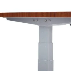 Null Schreibtisch HWC-D40, Computertisch, Elektrisch Höhenverstellbar 160x80cm 53kg ~ Natur, Grau -Konftel Geschäft 8b5333b3 0f2b 4134 8465 b3543e09d6fa